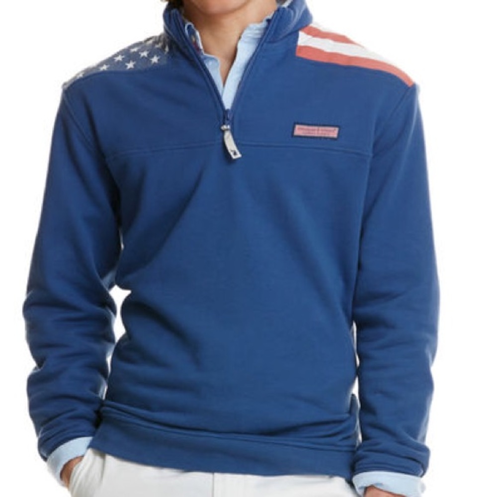 Vineyard Vines American Flag Shep Shirt